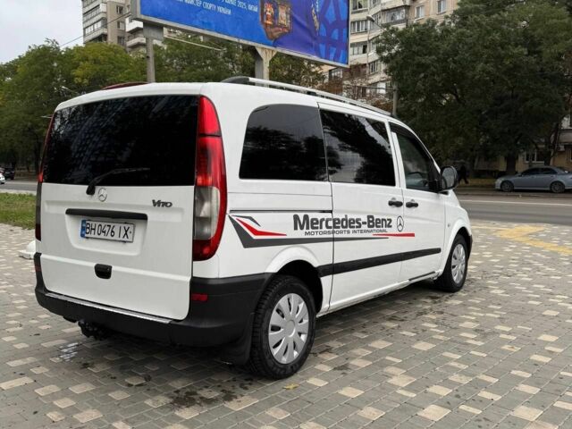 Белый Мерседес Вито, объемом двигателя 2.2 л и пробегом 390 тыс. км за 8500 $, фото 3 на Automoto.ua