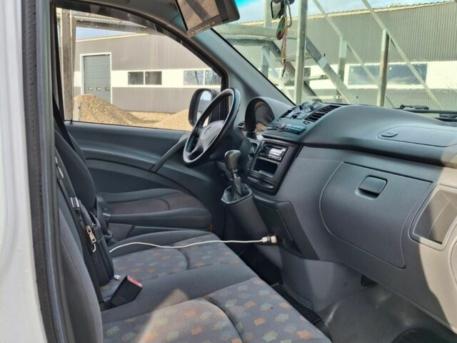 Белый Мерседес Вито, объемом двигателя 2.1 л и пробегом 484 тыс. км за 7000 $, фото 6 на Automoto.ua