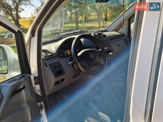 Белый Мерседес Вито, объемом двигателя 2.15 л и пробегом 485 тыс. км за 9400 $, фото 7 на Automoto.ua