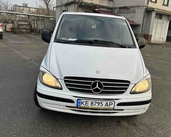 Белый Мерседес Вито, объемом двигателя 2.15 л и пробегом 290 тыс. км за 9200 $, фото 16 на Automoto.ua