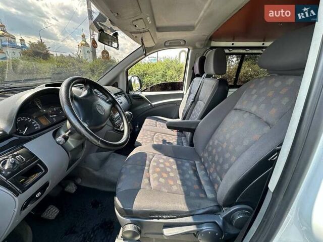 Белый Мерседес Вито, объемом двигателя 2.15 л и пробегом 218 тыс. км за 6700 $, фото 5 на Automoto.ua