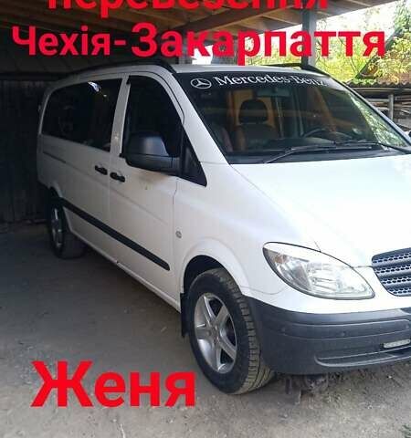 Белый Мерседес Вито, объемом двигателя 2.1 л и пробегом 346 тыс. км за 9500 $, фото 3 на Automoto.ua