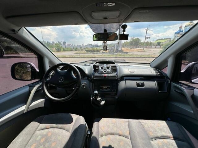 Белый Мерседес Вито, объемом двигателя 2.1 л и пробегом 250 тыс. км за 6599 $, фото 2 на Automoto.ua