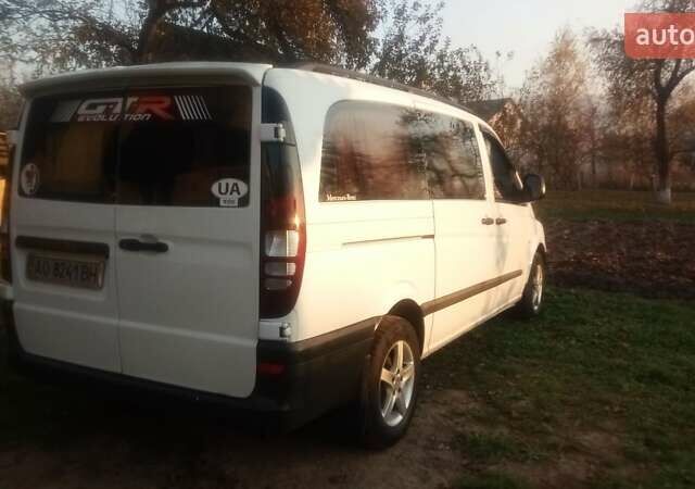 Белый Мерседес Вито, объемом двигателя 2.1 л и пробегом 346 тыс. км за 9500 $, фото 17 на Automoto.ua