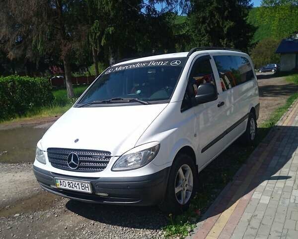 Белый Мерседес Вито, объемом двигателя 2.1 л и пробегом 346 тыс. км за 9500 $, фото 7 на Automoto.ua