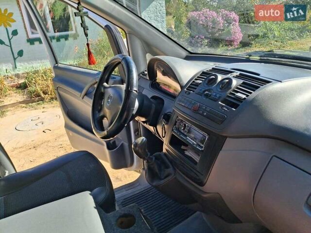 Белый Мерседес Вито, объемом двигателя 2.15 л и пробегом 485 тыс. км за 9400 $, фото 9 на Automoto.ua