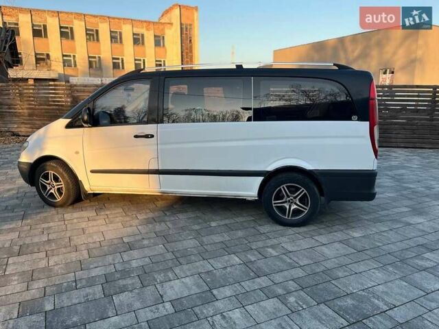 Белый Мерседес Вито, объемом двигателя 2.15 л и пробегом 458 тыс. км за 7400 $, фото 4 на Automoto.ua