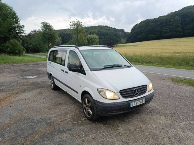 Белый Мерседес Вито, объемом двигателя 2.1 л и пробегом 504 тыс. км за 9499 $, фото 2 на Automoto.ua