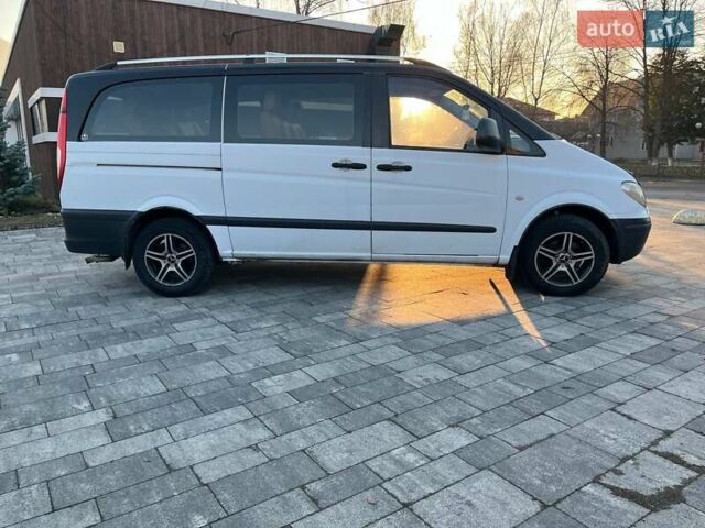 Белый Мерседес Вито, объемом двигателя 2.15 л и пробегом 458 тыс. км за 7400 $, фото 3 на Automoto.ua