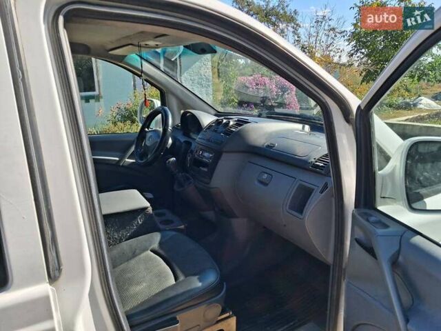 Белый Мерседес Вито, объемом двигателя 2.15 л и пробегом 485 тыс. км за 9400 $, фото 3 на Automoto.ua