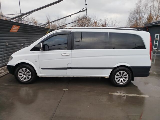 Белый Мерседес Вито, объемом двигателя 2.1 л и пробегом 490 тыс. км за 9300 $, фото 2 на Automoto.ua