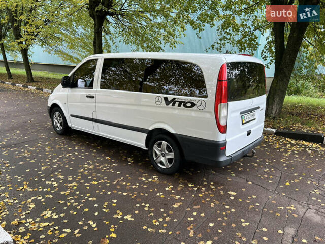 Белый Мерседес Вито, объемом двигателя 2.2 л и пробегом 300 тыс. км за 7500 $, фото 13 на Automoto.ua
