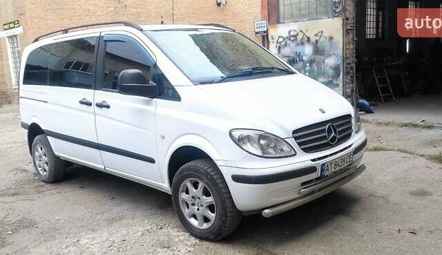 Белый Мерседес Вито, объемом двигателя 2.1 л и пробегом 536 тыс. км за 10900 $, фото 1 на Automoto.ua