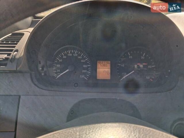 Белый Мерседес Вито, объемом двигателя 2.15 л и пробегом 485 тыс. км за 9400 $, фото 8 на Automoto.ua