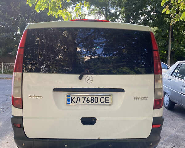 Белый Мерседес Вито, объемом двигателя 2.15 л и пробегом 340 тыс. км за 8200 $, фото 5 на Automoto.ua