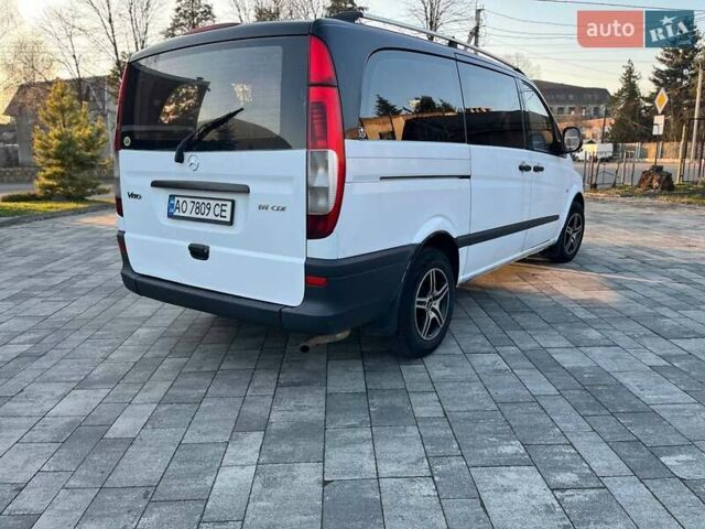 Белый Мерседес Вито, объемом двигателя 2.15 л и пробегом 458 тыс. км за 7400 $, фото 6 на Automoto.ua