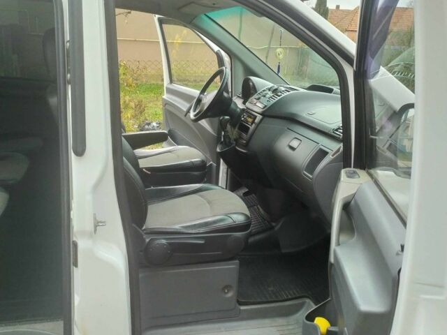 Белый Мерседес Вито, объемом двигателя 2.1 л и пробегом 389 тыс. км за 8000 $, фото 7 на Automoto.ua