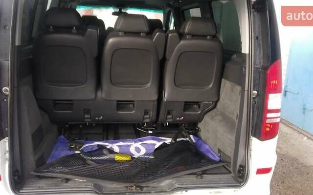 Белый Мерседес Вито, объемом двигателя 2.15 л и пробегом 163 тыс. км за 17500 $, фото 6 на Automoto.ua