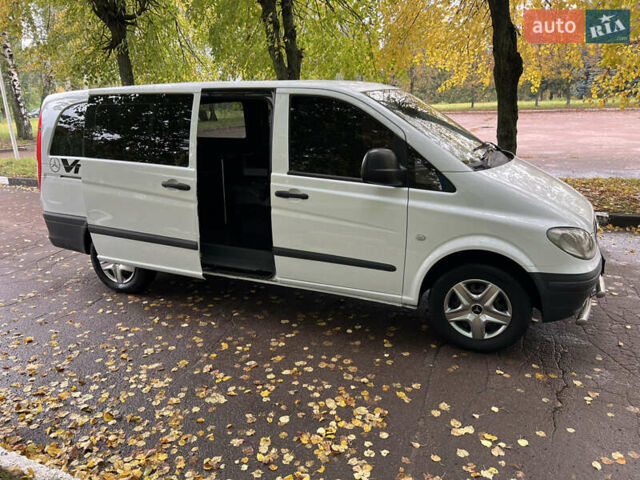 Белый Мерседес Вито, объемом двигателя 2.2 л и пробегом 300 тыс. км за 7500 $, фото 17 на Automoto.ua