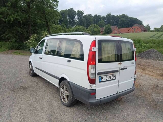 Белый Мерседес Вито, объемом двигателя 2.1 л и пробегом 504 тыс. км за 9499 $, фото 6 на Automoto.ua