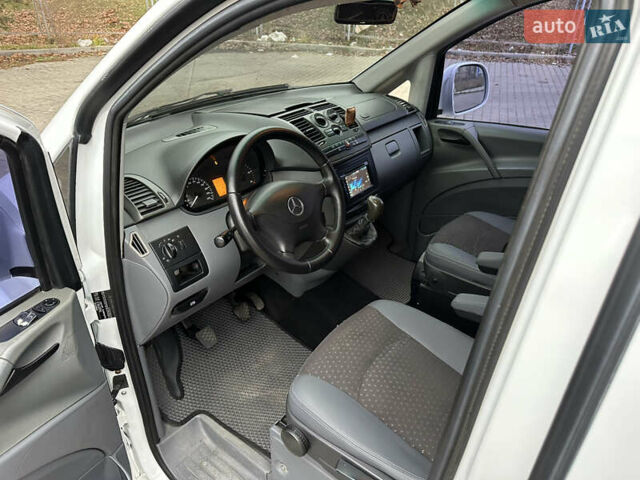 Белый Мерседес Вито, объемом двигателя 2.2 л и пробегом 400 тыс. км за 9450 $, фото 18 на Automoto.ua