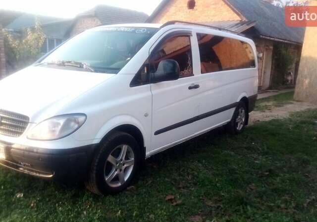 Белый Мерседес Вито, объемом двигателя 2.1 л и пробегом 346 тыс. км за 9500 $, фото 15 на Automoto.ua