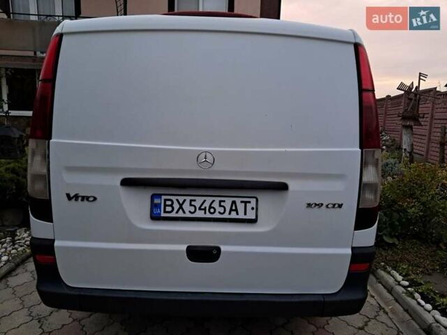 Мерседес Вито 2008 в Хмельницком на Automoto.ua Белый Мерседес Вито, объемом двигателя 2.2 л и пробегом 311 тыс. км за 5999 $, фото 5 на Automoto.ua
