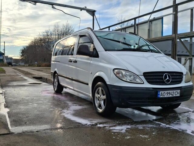 Белый Мерседес Вито, объемом двигателя 2.1 л и пробегом 484 тыс. км за 7000 $, фото 1 на Automoto.ua
