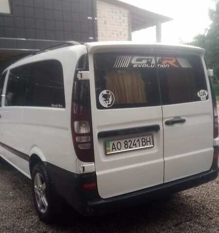 Белый Мерседес Вито, объемом двигателя 2.1 л и пробегом 346 тыс. км за 9500 $, фото 11 на Automoto.ua