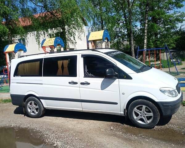Белый Мерседес Вито, объемом двигателя 2.1 л и пробегом 346 тыс. км за 9500 $, фото 6 на Automoto.ua