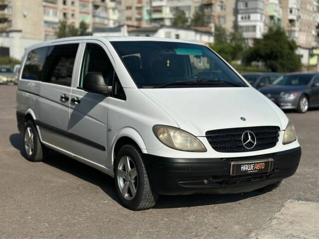 Белый Мерседес Вито, объемом двигателя 2.2 л и пробегом 460 тыс. км за 8499 $, фото 1 на Automoto.ua