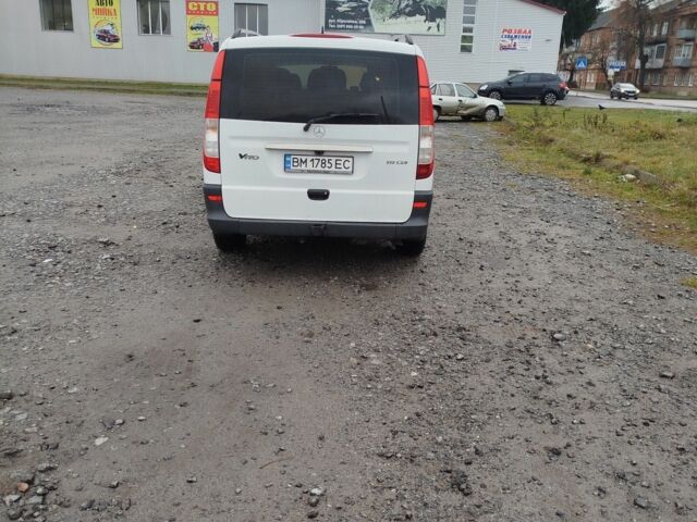 Белый Мерседес Вито, объемом двигателя 2.1 л и пробегом 490 тыс. км за 9300 $, фото 4 на Automoto.ua