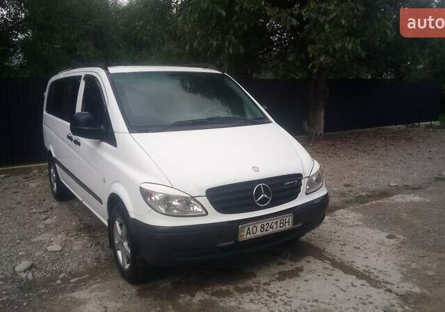 Белый Мерседес Вито, объемом двигателя 2.1 л и пробегом 346 тыс. км за 9500 $, фото 10 на Automoto.ua