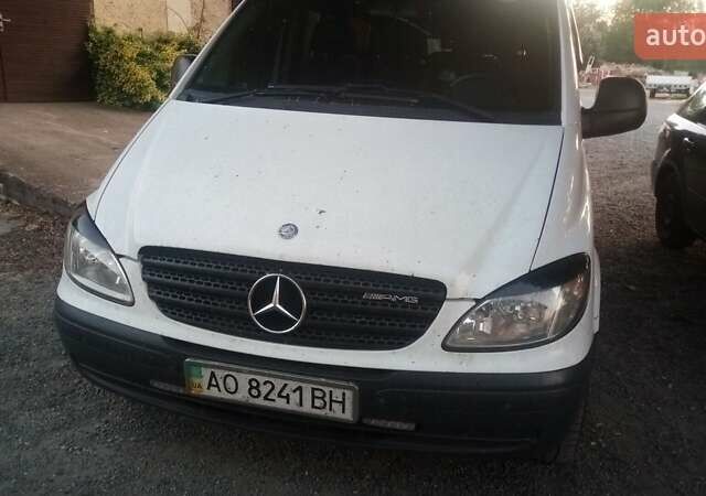Белый Мерседес Вито, объемом двигателя 2.1 л и пробегом 346 тыс. км за 9500 $, фото 13 на Automoto.ua