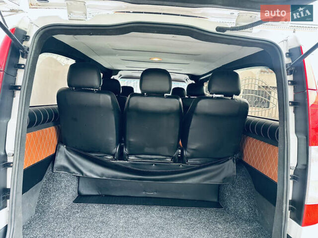 Белый Мерседес Вито, объемом двигателя 2.2 л и пробегом 237 тыс. км за 9500 $, фото 5 на Automoto.ua