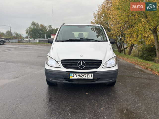 Белый Мерседес Вито, объемом двигателя 2.15 л и пробегом 234 тыс. км за 9800 $, фото 13 на Automoto.ua