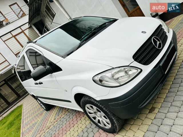 Белый Мерседес Вито, объемом двигателя 2.2 л и пробегом 237 тыс. км за 9500 $, фото 15 на Automoto.ua