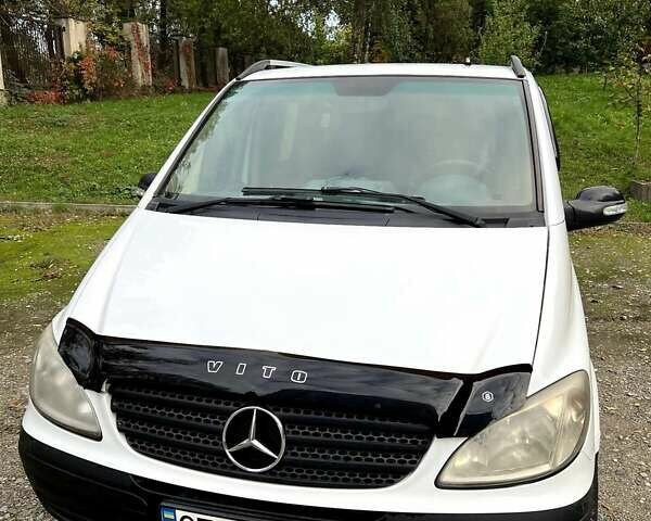 Белый Мерседес Вито, объемом двигателя 2.15 л и пробегом 481 тыс. км за 10300 $, фото 6 на Automoto.ua