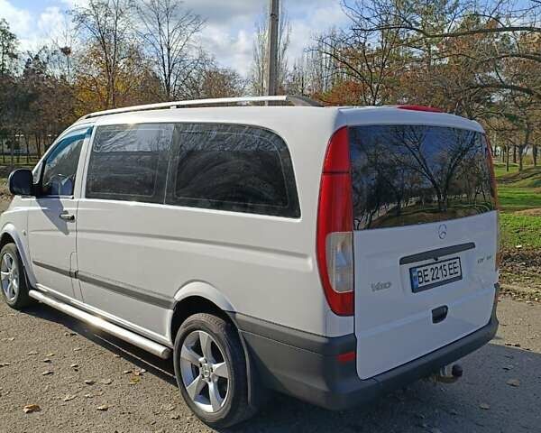 Белый Мерседес Вито, объемом двигателя 2.15 л и пробегом 337 тыс. км за 10600 $, фото 3 на Automoto.ua