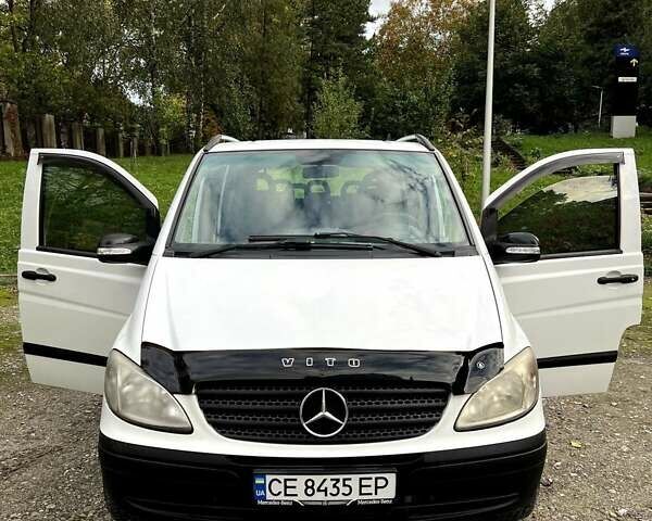 Белый Мерседес Вито, объемом двигателя 2.15 л и пробегом 481 тыс. км за 10300 $, фото 2 на Automoto.ua