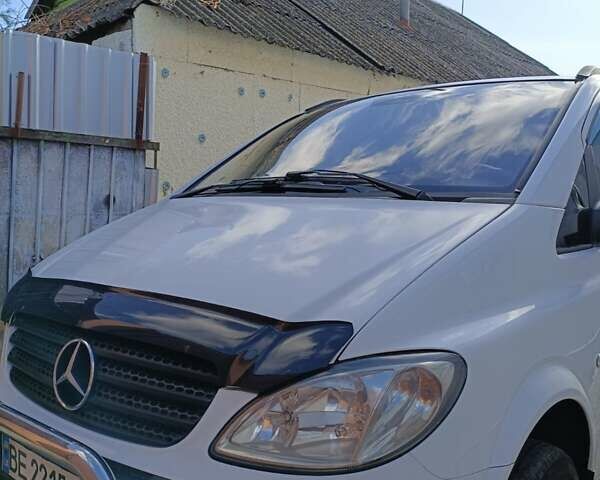 Белый Мерседес Вито, объемом двигателя 2.15 л и пробегом 337 тыс. км за 10600 $, фото 7 на Automoto.ua