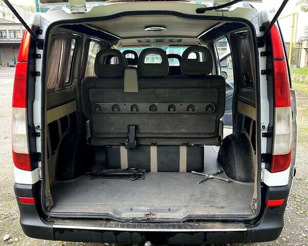 Белый Мерседес Вито, объемом двигателя 2.15 л и пробегом 481 тыс. км за 10300 $, фото 9 на Automoto.ua