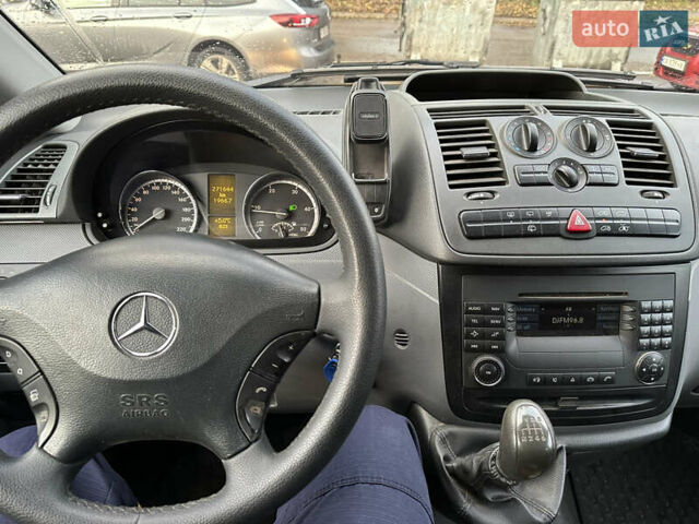 Белый Мерседес Вито, объемом двигателя 2.15 л и пробегом 271 тыс. км за 9600 $, фото 9 на Automoto.ua