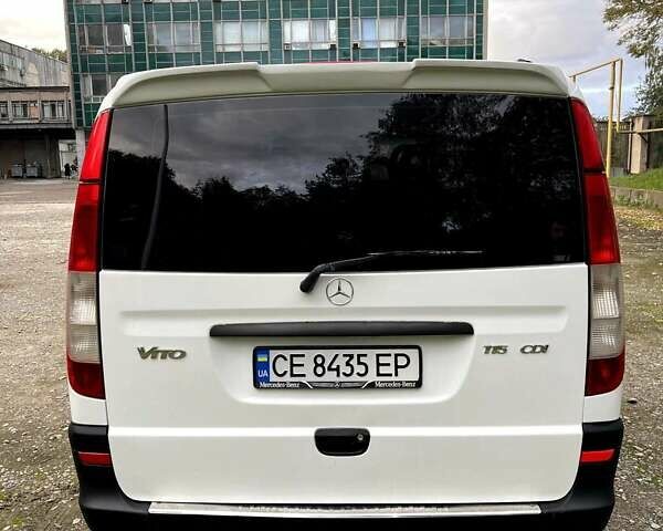 Белый Мерседес Вито, объемом двигателя 2.15 л и пробегом 481 тыс. км за 10300 $, фото 14 на Automoto.ua