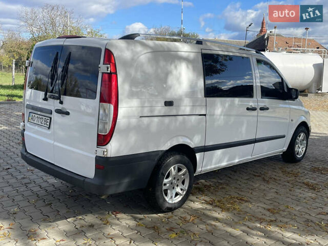 Белый Мерседес Вито, объемом двигателя 2.2 л и пробегом 340 тыс. км за 7300 $, фото 6 на Automoto.ua