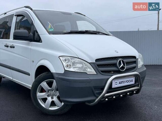 Белый Мерседес Вито, объемом двигателя 2.14 л и пробегом 258 тыс. км за 12990 $, фото 4 на Automoto.ua