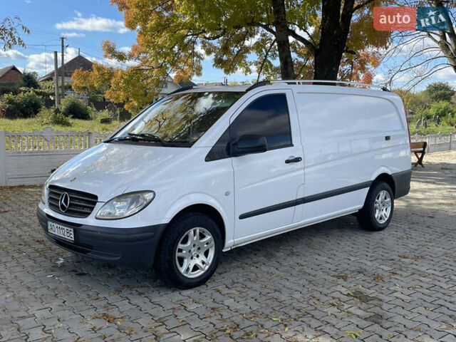 Белый Мерседес Вито, объемом двигателя 2.2 л и пробегом 340 тыс. км за 7300 $, фото 11 на Automoto.ua