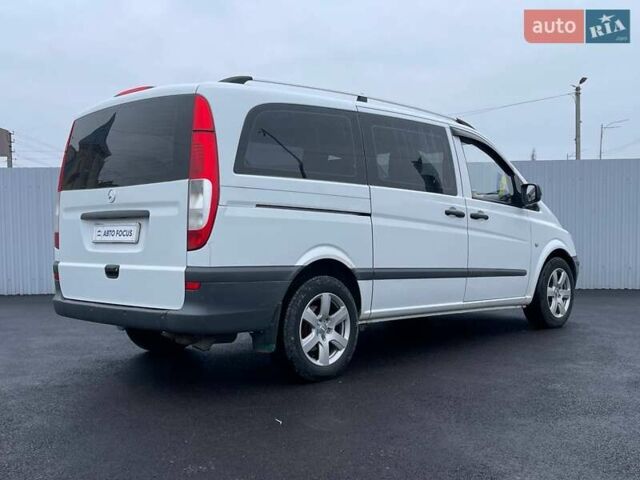 Белый Мерседес Вито, объемом двигателя 2.14 л и пробегом 258 тыс. км за 12990 $, фото 5 на Automoto.ua