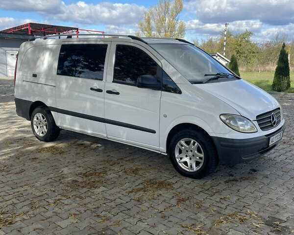 Белый Мерседес Вито, объемом двигателя 2.2 л и пробегом 340 тыс. км за 7300 $, фото 9 на Automoto.ua