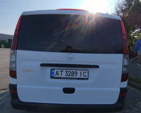 Белый Мерседес Вито, объемом двигателя 2.14 л и пробегом 398 тыс. км за 12850 $, фото 8 на Automoto.ua